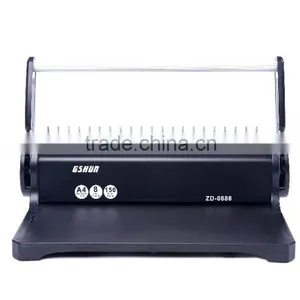 ZD-0888 Durable Hole Punching Machine Plastic Ring Binder thumbnail-1