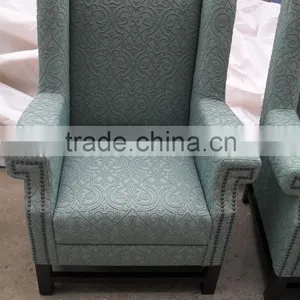 Fabric Wing Back Chair thumbnail-5