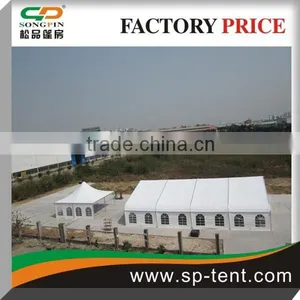 Span 20m Big White Curved Car Roof Tent in Aluminum Frame for Outdoor Car Storage and Parking thumbnail-3