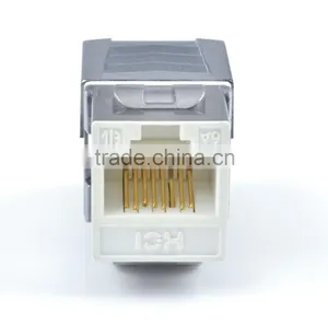 Network Solution Coated Cat 6A RJ45 UTP Keystone Jack thumbnail-5