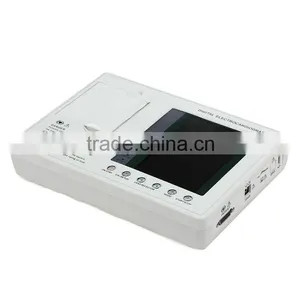 CE Certificated 3 Channel Color Touch Screen Digital Electrocardiograph ECG Machine thumbnail-3