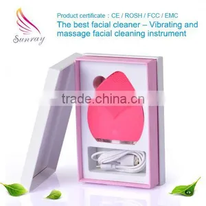 Skin Care Products for Exfoliate Electric Face Clean Brush Medicated Facial Cleanser thumbnail-2