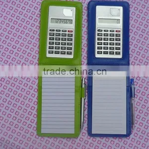 Pocket Calculator Notepad With Calculator and Pen thumbnail-4