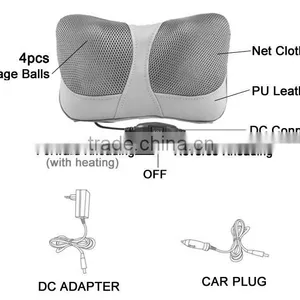 XT-858-3B DC12V. Home and Car Neck and Back Massage Pillow thumbnail-4