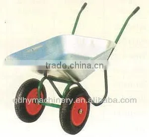 HY Dual Wheel Wheelbarrow thumbnail-1