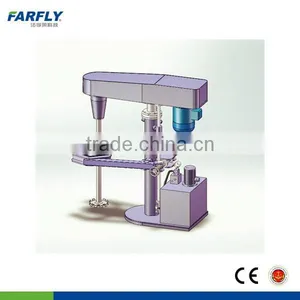 Liquids Ink Dual-shaft Hydraulic Disperser ,double Shaft Dispersing Machine ,dissolver With Tank Clamp thumbnail-5