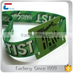 Custom LOGO Activity Wristband One Time Use RFID Smart Wristbands for Festival Events thumbnail-1