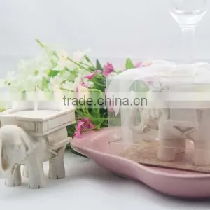 Popular Resin Elephant and Bird Tea Light Candle Holder as Wedding Party Gifts thumbnail-1