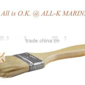 Wooden Handle Flat Brush thumbnail-2