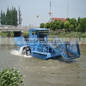 Hydraulic System Water Weed Harvester Used in Lake/River for Sale thumbnail-3