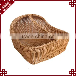 Handweave Durable Plastic Rattan Shoe Basket for 5 Star Hotel thumbnail-6