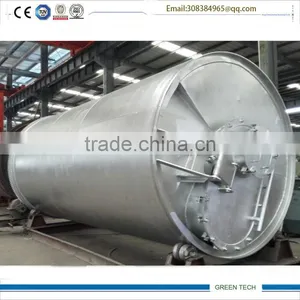 Waste Tyres Refining To Crude Oil Machine Auto Carbom Slag thumbnail-1