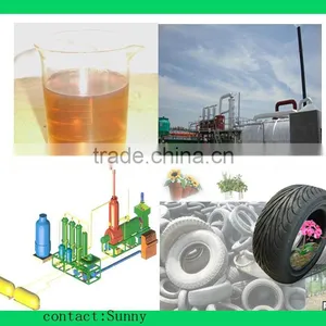 DAYI Environmental Friendly Pyrolysis Plant Machinery Equipment For Tyre Plastic And Rubber Getting Raw Oil thumbnail-4