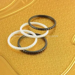 Zirconia Ceramic Ring With Groove Zirconia Blank Ring thumbnail-4