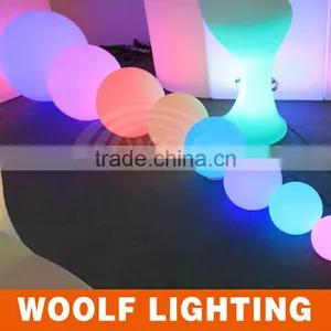 Remote Control Color Party Used Glow LED Sphere Light thumbnail-2