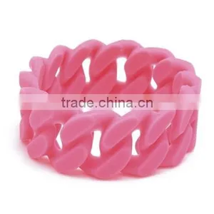 Silicone Teething Bracelet&&Silicone Baby Chewing Bracelet&Silicone Baby Bangle thumbnail-4