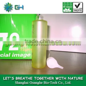 150ml Frosted Cosmetic Biodegradable Plastic Bottle- Fully Compostable Bottle thumbnail-1