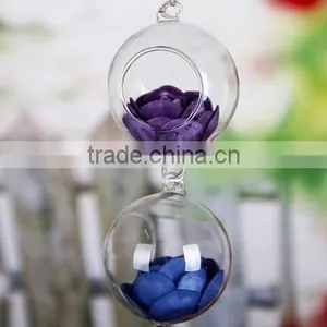 Glass Terrarium, Handblown Glass Terrarium, Air Plant Glass Terrarium thumbnail-1