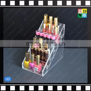 New Products Clear Acrylic Nail Polish Display Shelf With 6 Tiers thumbnail-1