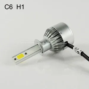 Led Headlight C6 h1 Cob 30W/Bulb 60W/Set 6400lm/set LED Headlight Bulbs Hi/Lo Led Car Headlight Headlamp thumbnail-4