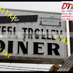 Advertising Plastic Signs With Customer LOGO thumbnail-1
