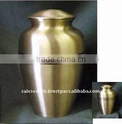 Brushed Brass Cremation Urns thumbnail-1