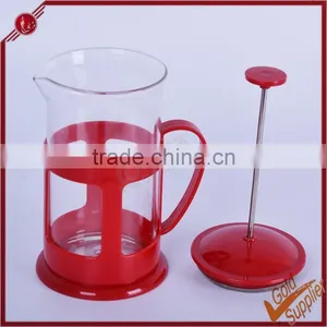 New Design High Quality Hot-sale Plastic Coffee French Press Mug for All Sizes thumbnail-4