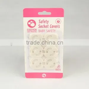 6PC Round Shape European-standard Safety Socket Cover, Baby Protection thumbnail-1