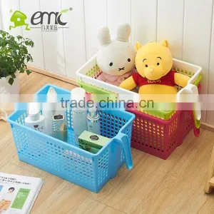 Plastic Storage Baskets With Handle, Plastic Baskets With Handle, Baskets With Handle thumbnail-1