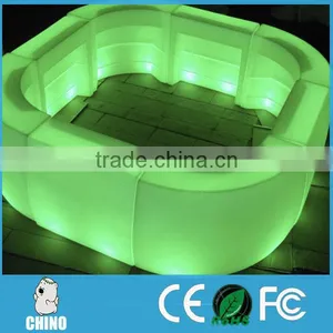 High Top LED Bar Counter Nightclub Bar Counter For Event thumbnail-3