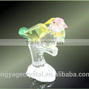 Latest Colorful Crystal Bird as Best Birthday Gift, Indian Wedding Money Crystal Gift thumbnail-6