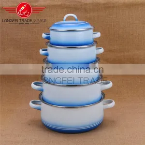 5pcs Persimmon Type Casserole / Cooking Pot Ceramic Stockpot/saucepot thumbnail-1