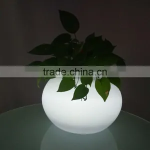 Infrared Remote Control PE Plastic Display Led Flower Pots thumbnail-4