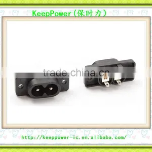 AC Power Outlet Character Socket 8-pin Two Feet Can be Welded Wire Socket Power Two Core NK8-2T4 thumbnail-1