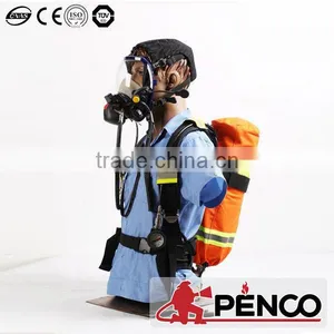 EN Standard Carbon Fiber Fire Fighting Intelligent Breathing Apparatus thumbnail-1
