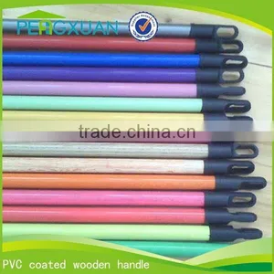 House Cleaning PVC Coated Wooden Palstic Cap Mop Rod Hot Sale thumbnail-2