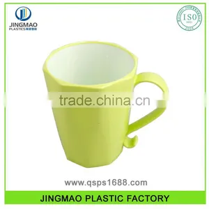 350ML Hotsale Wholesale Double Wall Plastic Mug With Handle For Kids thumbnail-1