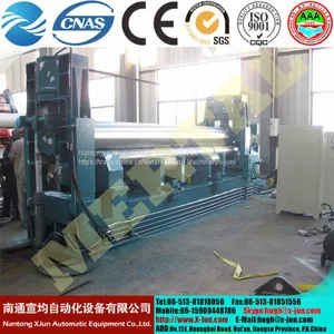 Hot! MCLW11NC Hydraulic Symmetric Three Roller Plate Rolling Machine thumbnail-4