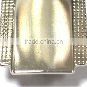 Fashion High Quality Metal Suspender Clip With Plastic Teeth Inside for Garment thumbnail-6