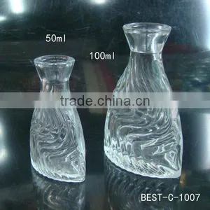 50ml 100ml Clear Empty Reed Diffuser Glass Bottle Christal Hot Selling Good Quality Wholesale Free Sample Cosmetic Packaging thumbnail-1