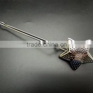 100% Food Grade Star Shape Tea Strainer 304 Stainless Steel thumbnail-1