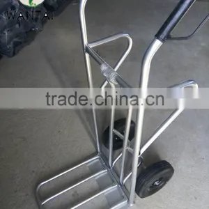 Hot Selling Light Weight Aluminum Folding Hand Truck HT1105 Quality Assurance Trucks for Sale Mobile Food Trucks thumbnail-1