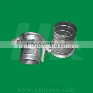 Galvanized Steel 10" and 12" Bauer Coupling thumbnail-1