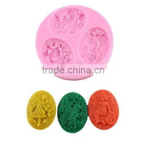 Fondant Chocolate Mold Silicone Arts Tool Caidie Female Angel DIY Silicone Cake Decoration Tools 1688 Agent thumbnail-1