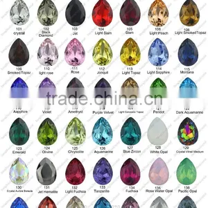 18*25mm Cheap Bling Sew on Oval Stone Factory Sell Garment Beads thumbnail-5