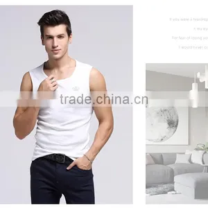 Custom Mens Stringer Gym Tank Top thumbnail-1