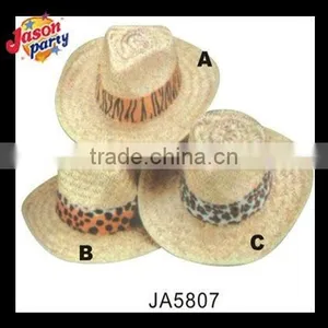 2012 Hat Party Ideas Straw Grass Hats Wholesale Straw Cowboy Hats thumbnail-1