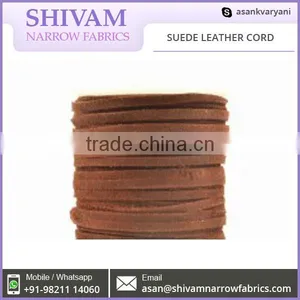 Manufacturer Supplying Various Sizes Round Leather Cord at Affordable Price thumbnail-4