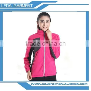 100% Polyester Women Softshell Jacket Wholesale thumbnail-1