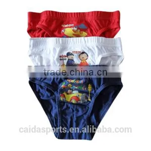 2015 Top Selling 100% Cotton Boy Underwear With Cute Printing thumbnail-1